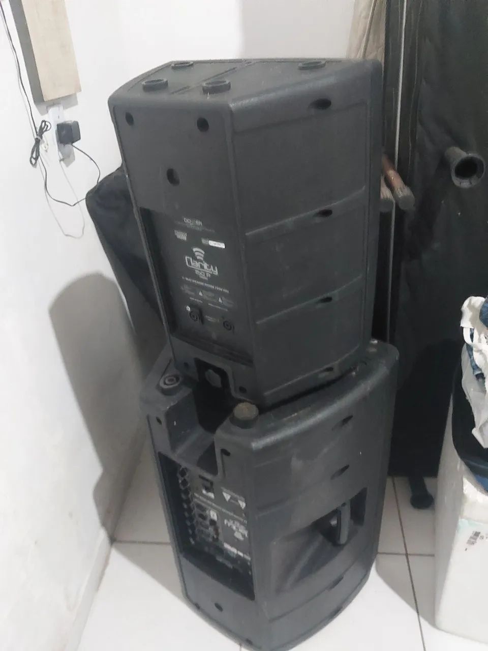 Caixas de som ativa e passiva amplificada  - Foto 2