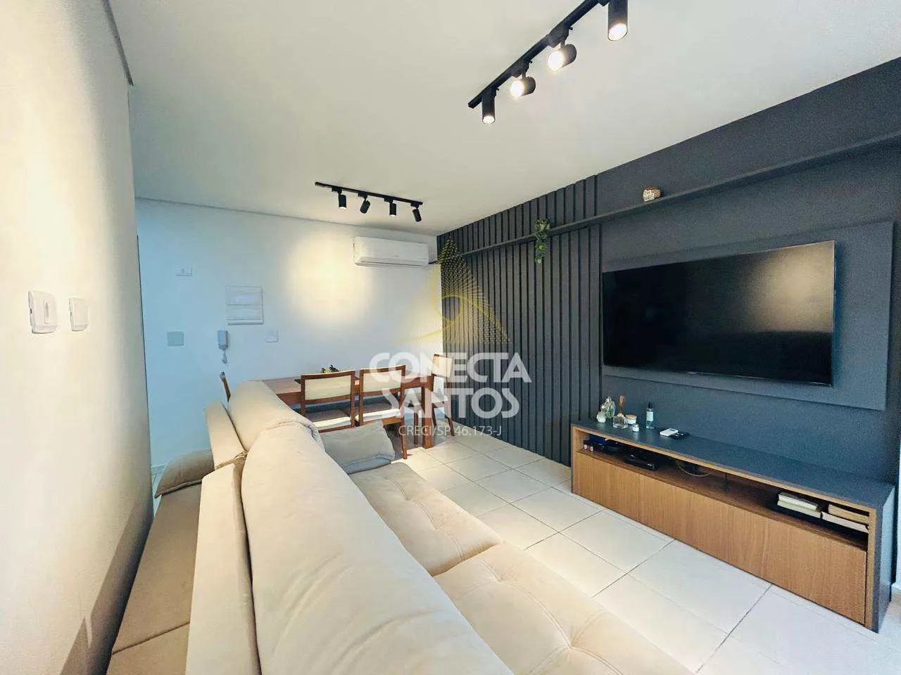 Apartamento c/ 2 quartos, Macuco, Santos-Cod:1877
