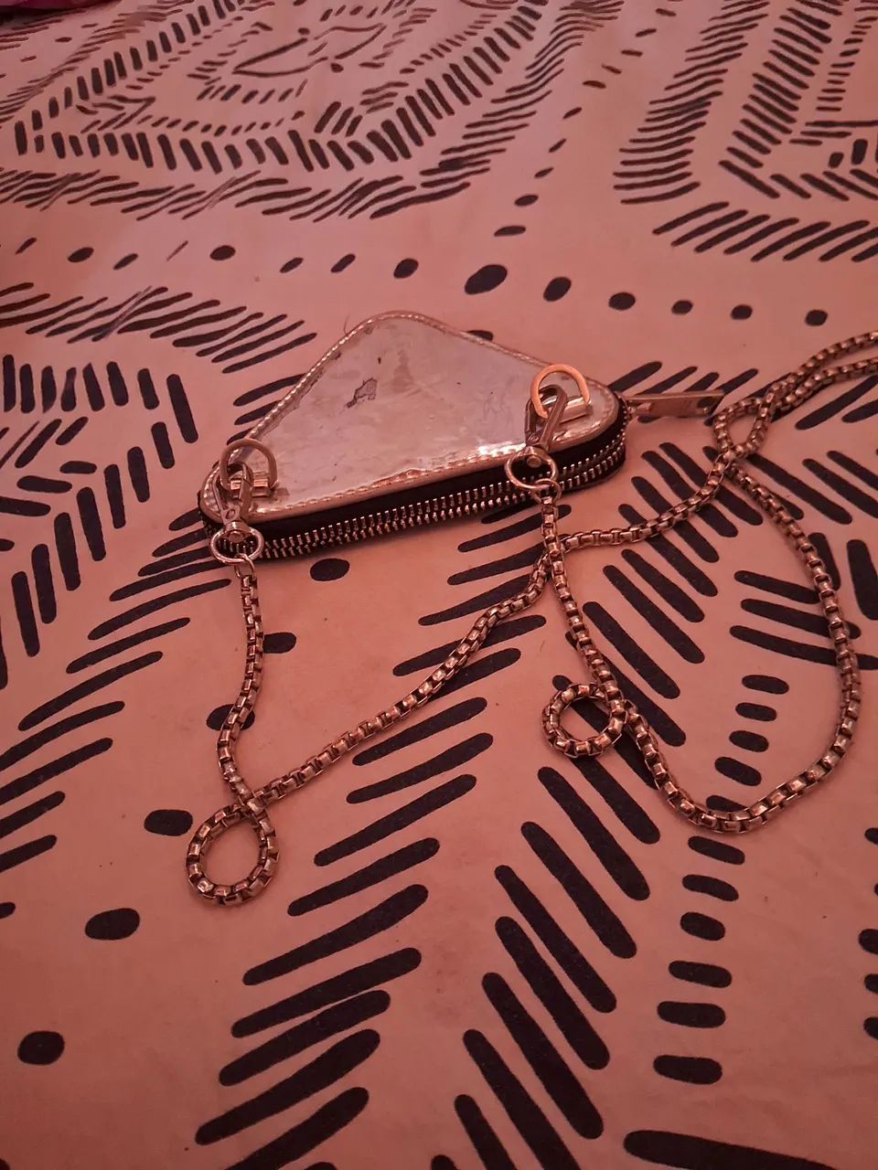 Prada Saco Cruzado Feminino/Mini Triangular/De Batom<br> - Foto 2