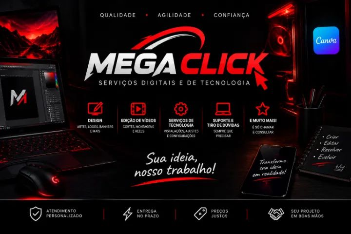 Serviços Digitais | Design, Edição e Tecnologia