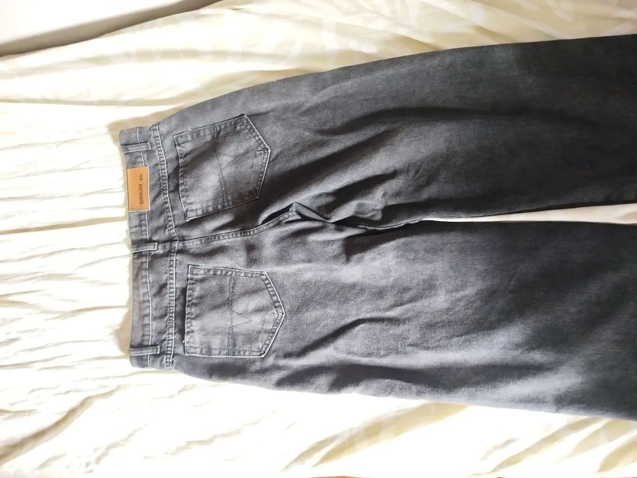 CALÇA BAGGY PRETA ESTONADA - Foto 2