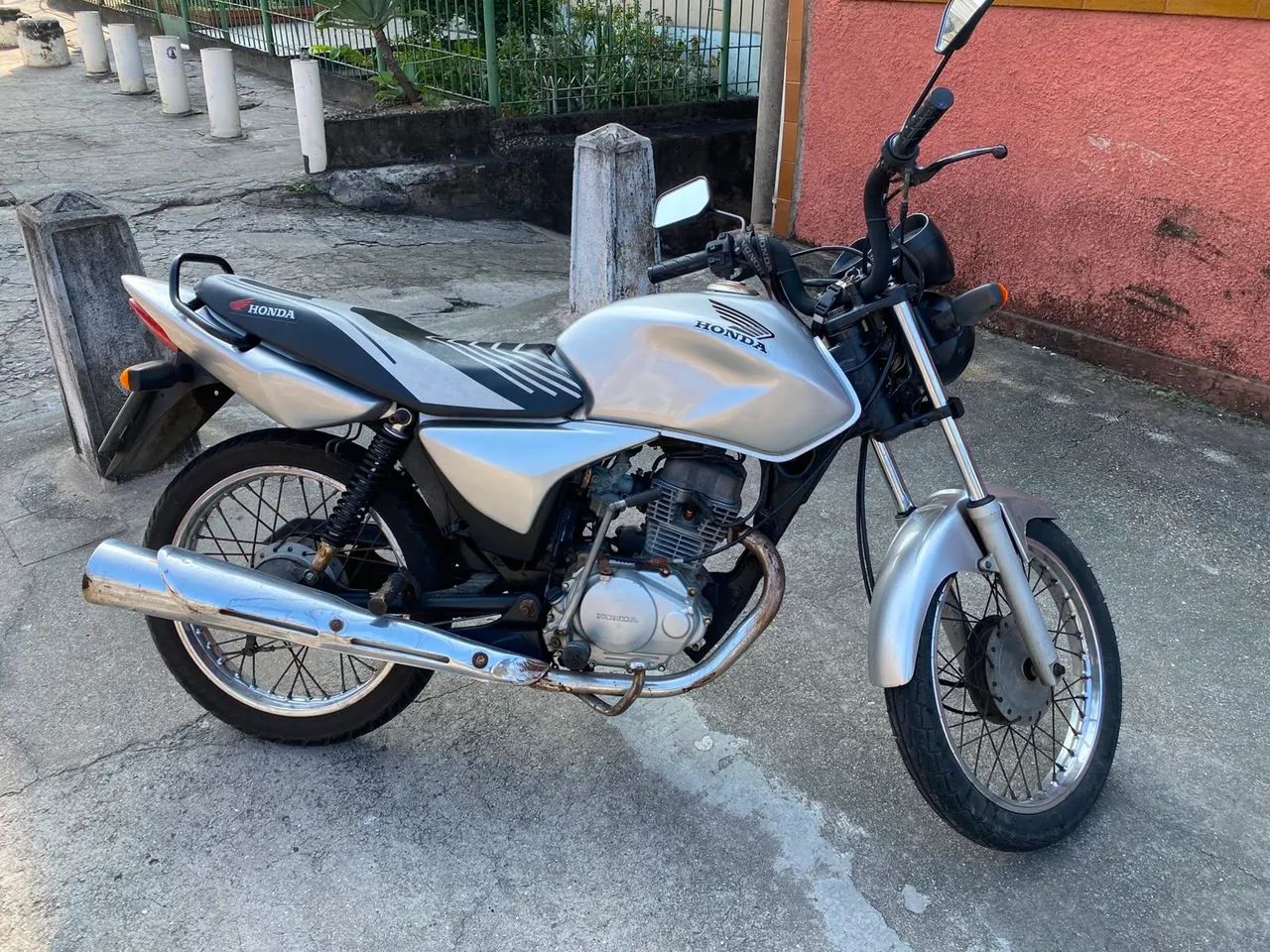 Cg 125 pegar e rodar