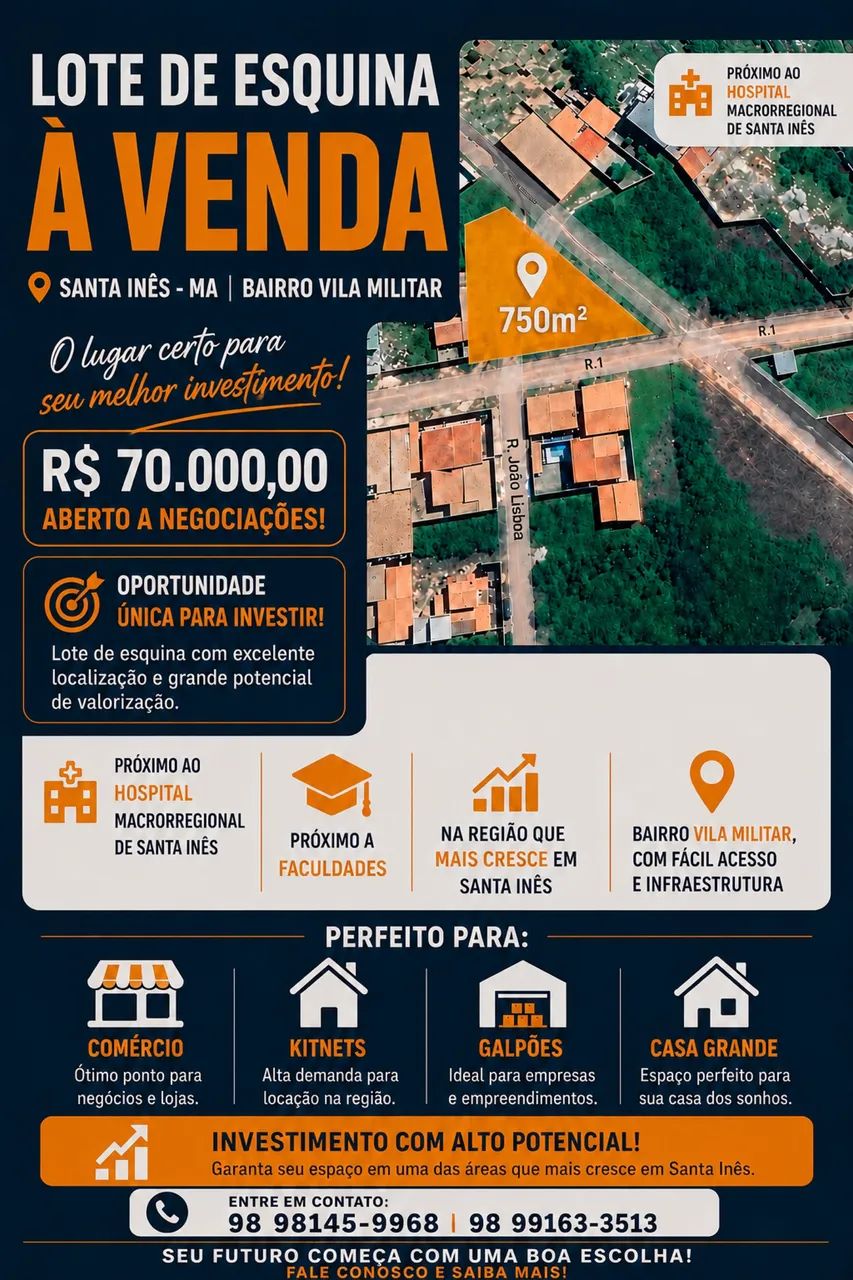 OPORTUNIDADE EM SANTA INÊS MA DE PREÇO E LOCALIZAÇÃO 