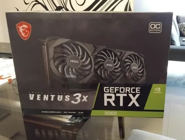 Placa de Vídeo GeForce RTX 3060 MSI VENTUS 3X 12G OC - Foto 3