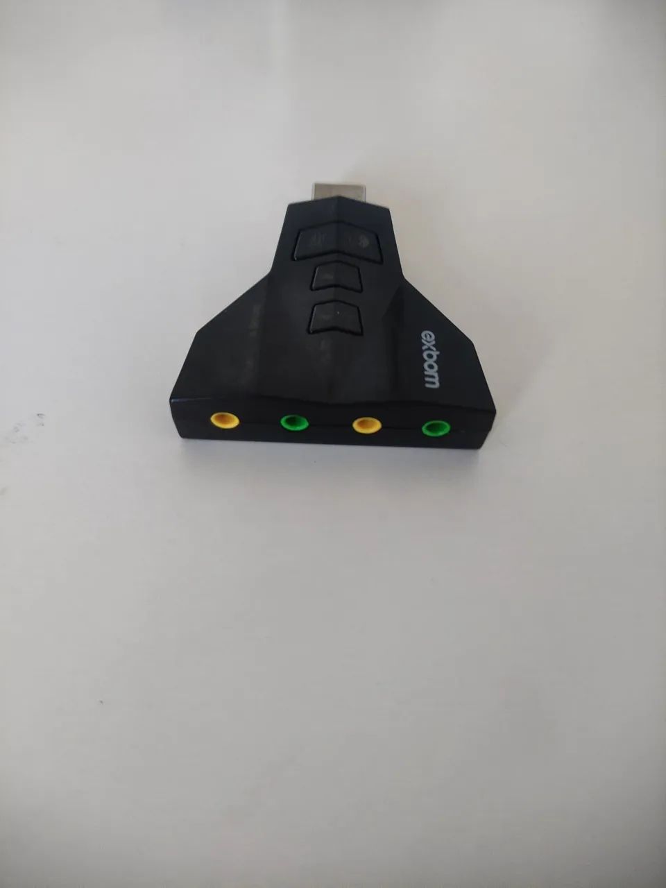 Adaptador USB de áudio 