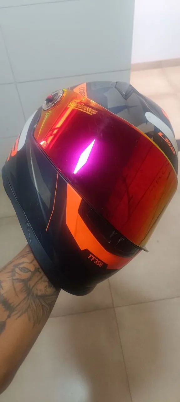 Capacete LS2 Tank 56 - Foto 5