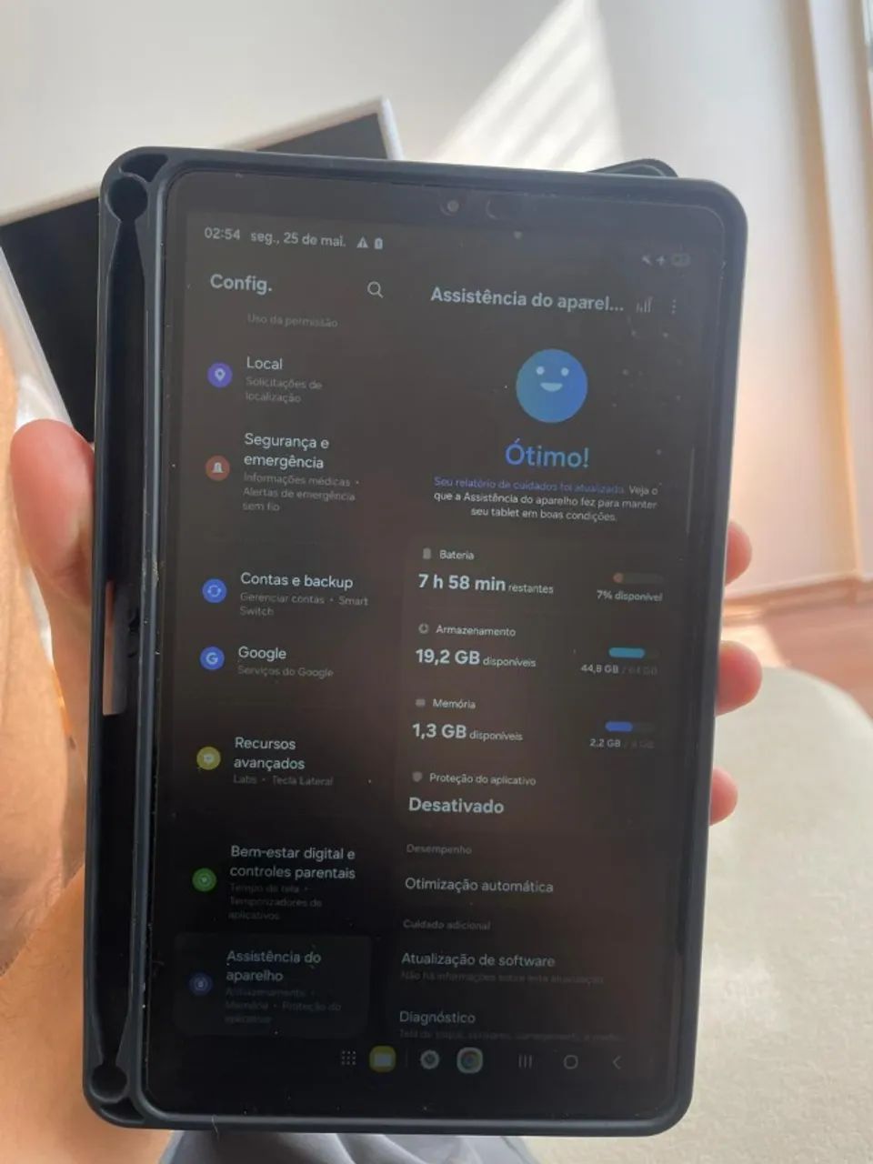 Tablet Samsung A9 64GB novíssimo - Foto 3
