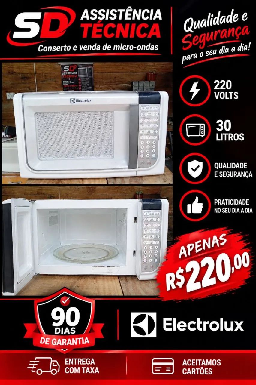 Microondas 30l Electrolux  - Foto 3
