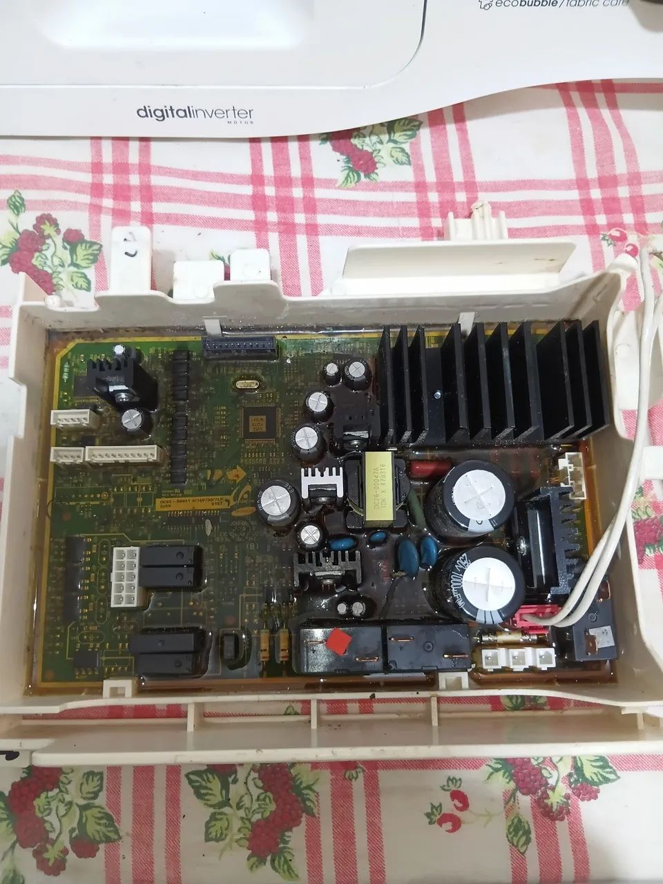 Placa e interface Samsung lava e seca 