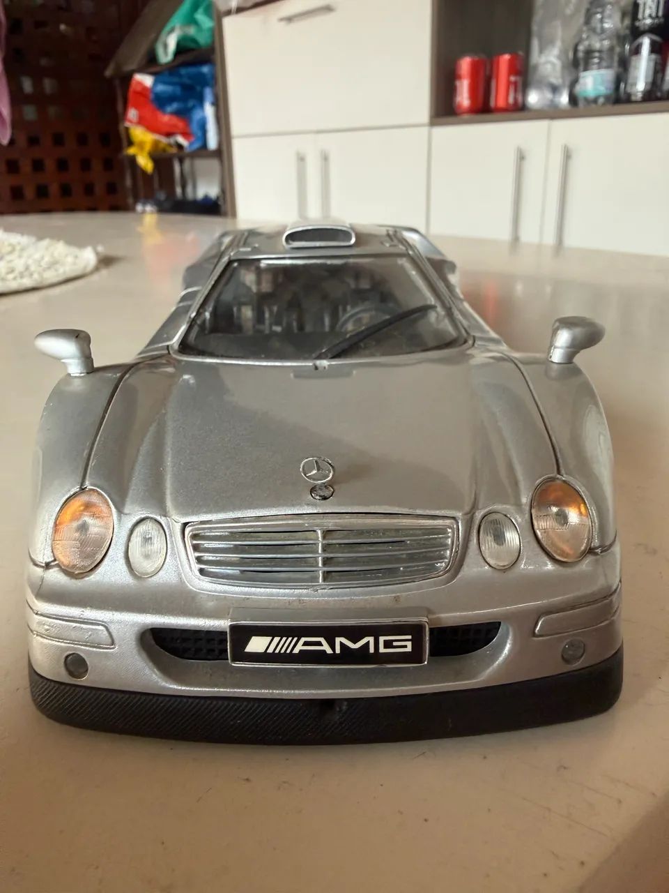 Miniatura Mercedes CLK GTR Maisto 1/18 - Hobbies e coleções