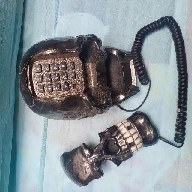 Telefone temático de Caveira - Foto 2