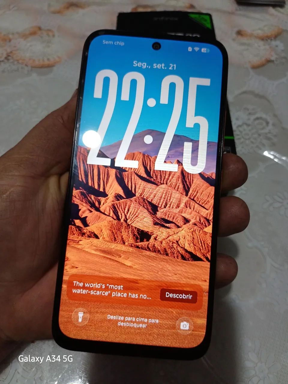 Infinix smart 20 troco