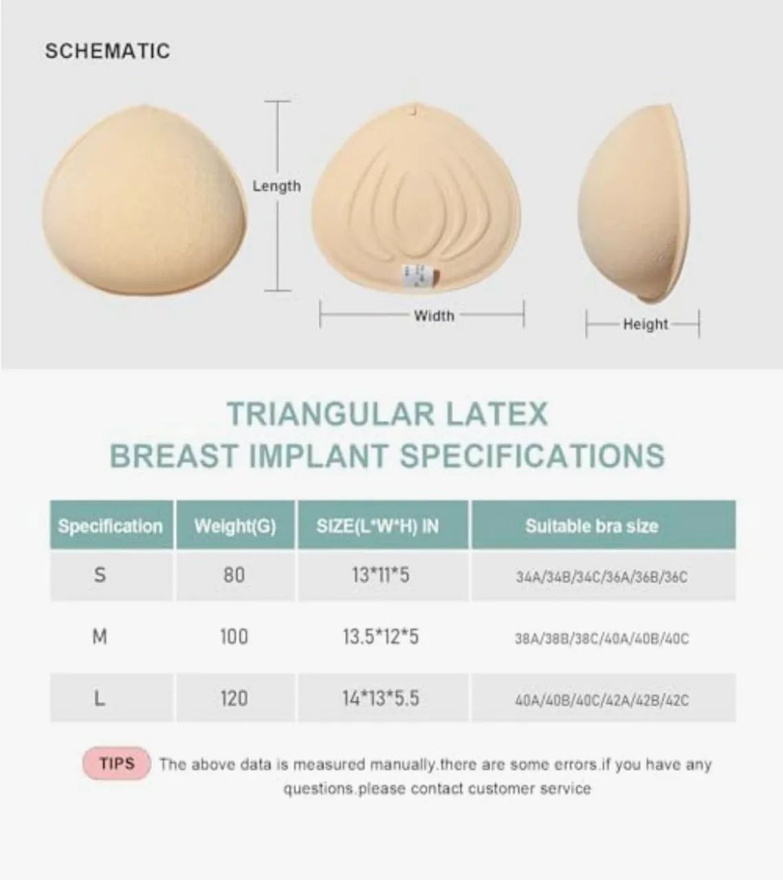 Prótese Látex Importada Mastectomia - Foto 5