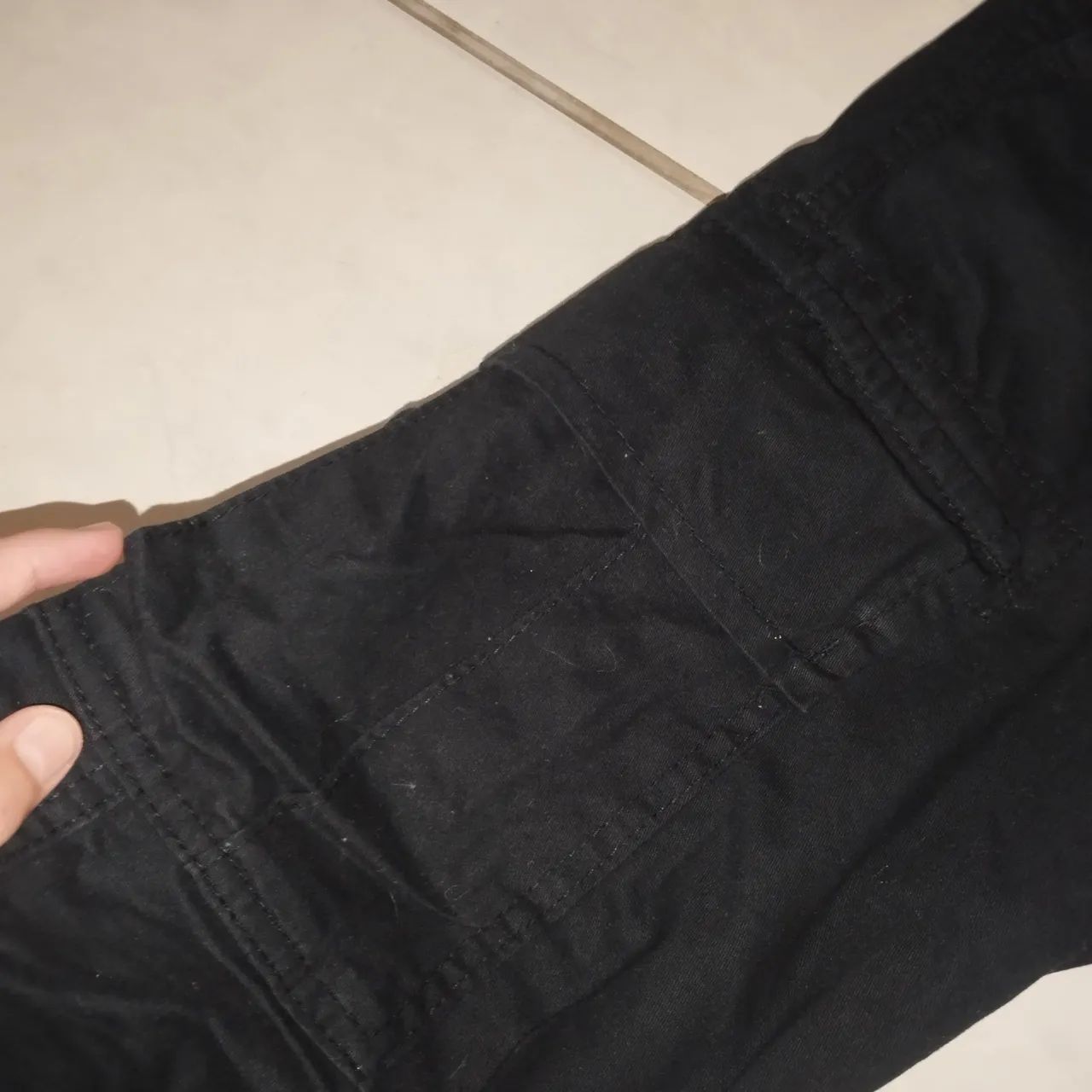 Calça cargo preta  - Foto 3