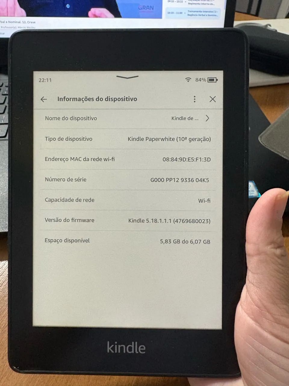Vendo Kindle Paperwhith 10? geração  - Foto 2