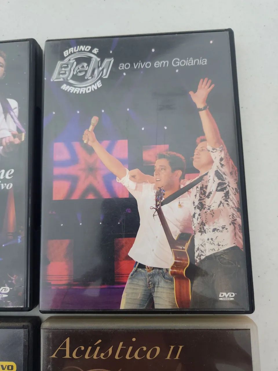 4 DVDs musicais originais Bruno e Marrone  - Foto 5
