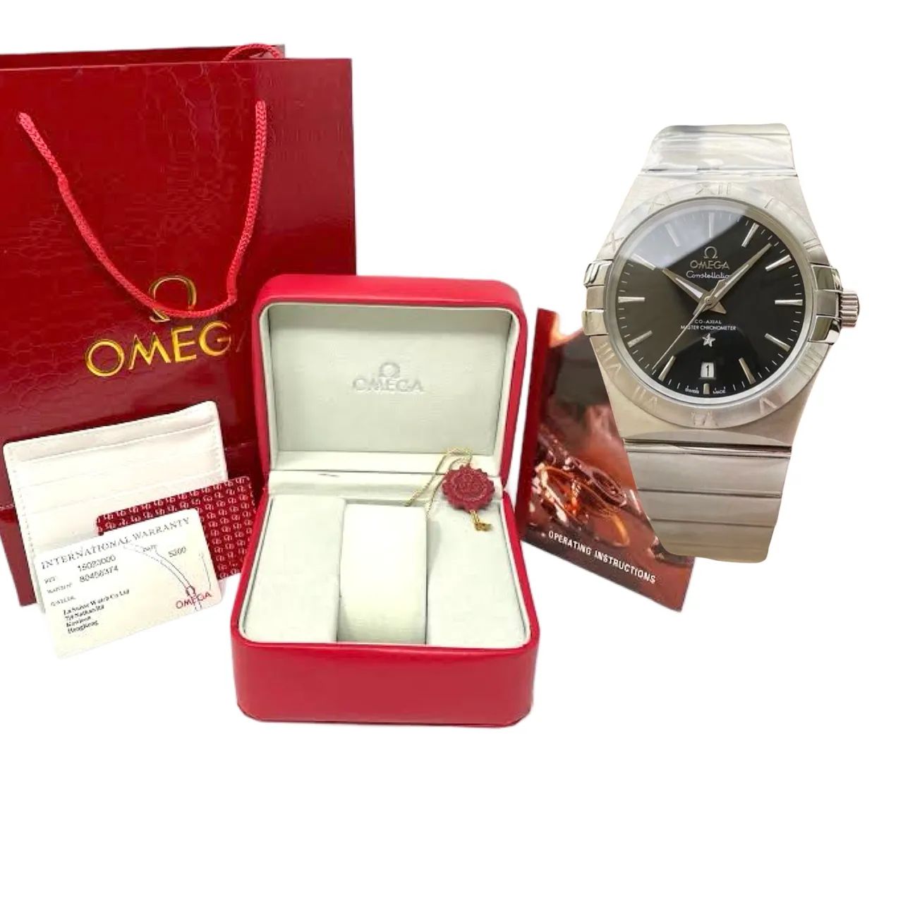 Relógio automático constelation prata Omega automático  - Foto 4