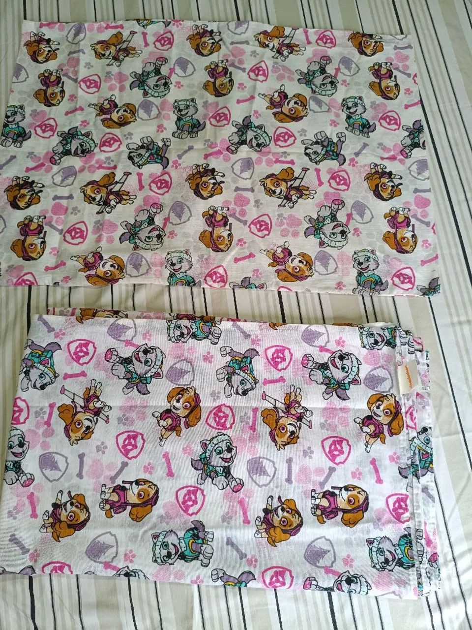 Jogo de cama solteiro patrulha canina