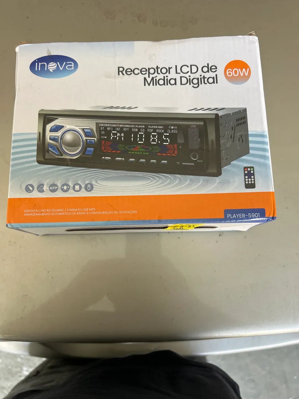 Receptor LCD de mídia digital 60w