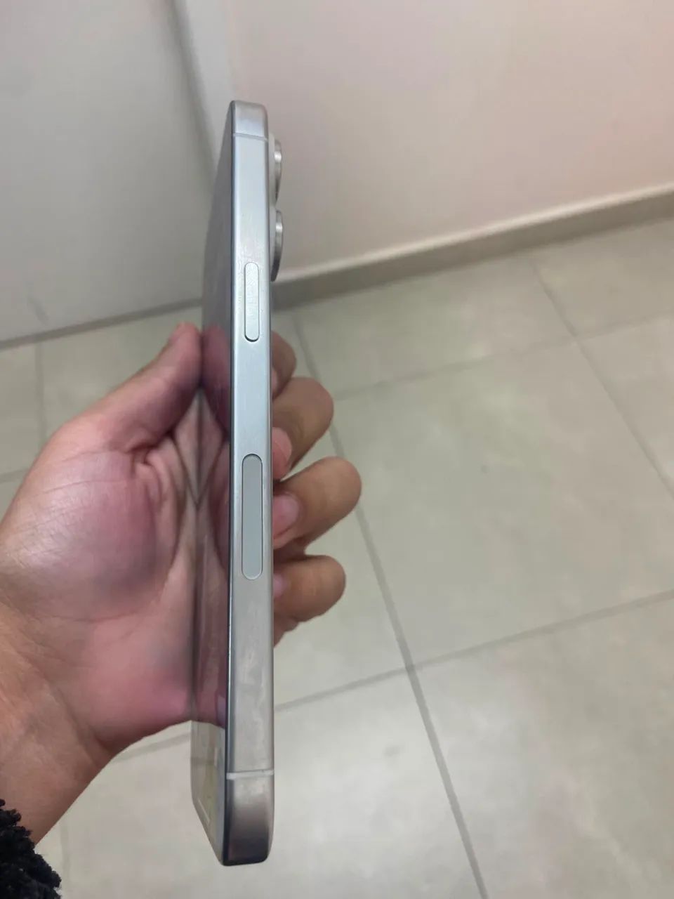 Iphone 15 pro max 256gb silver - Foto 3