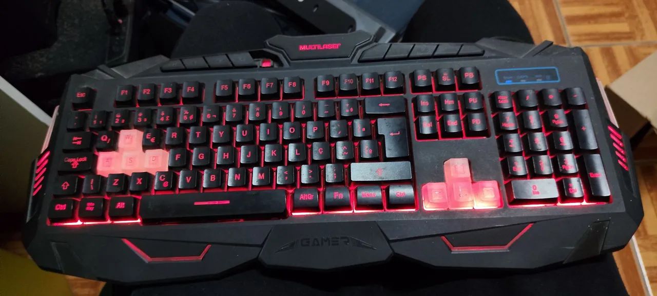 Teclado Gamer Multilaser Lightning TC195  - Foto 2
