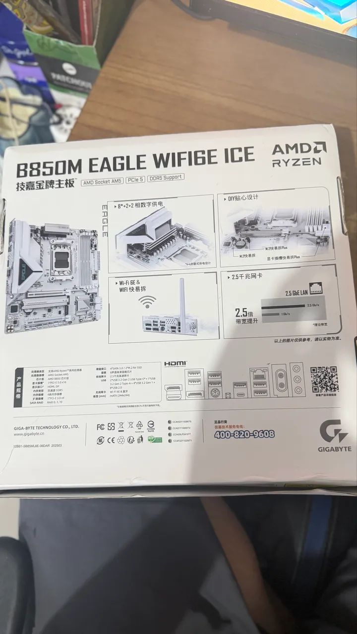 PLACA MÃE B850M - Foto 3