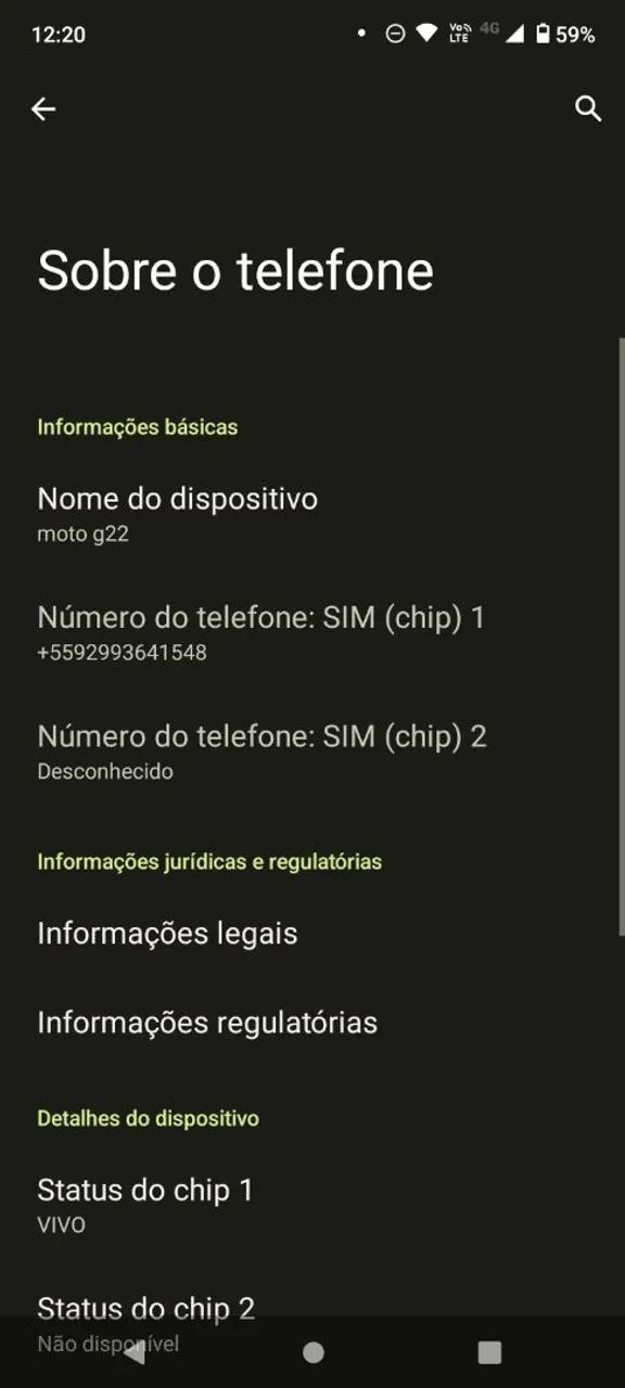 Celular moto g22, 128g. $300 - Foto 4