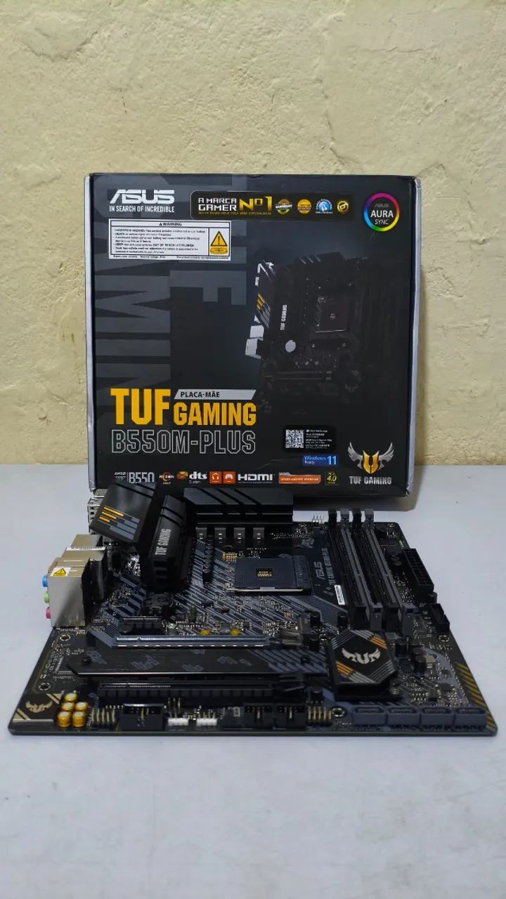 Placa Mãe ASUS TUF Gaming B550M-Plus - Foto 2