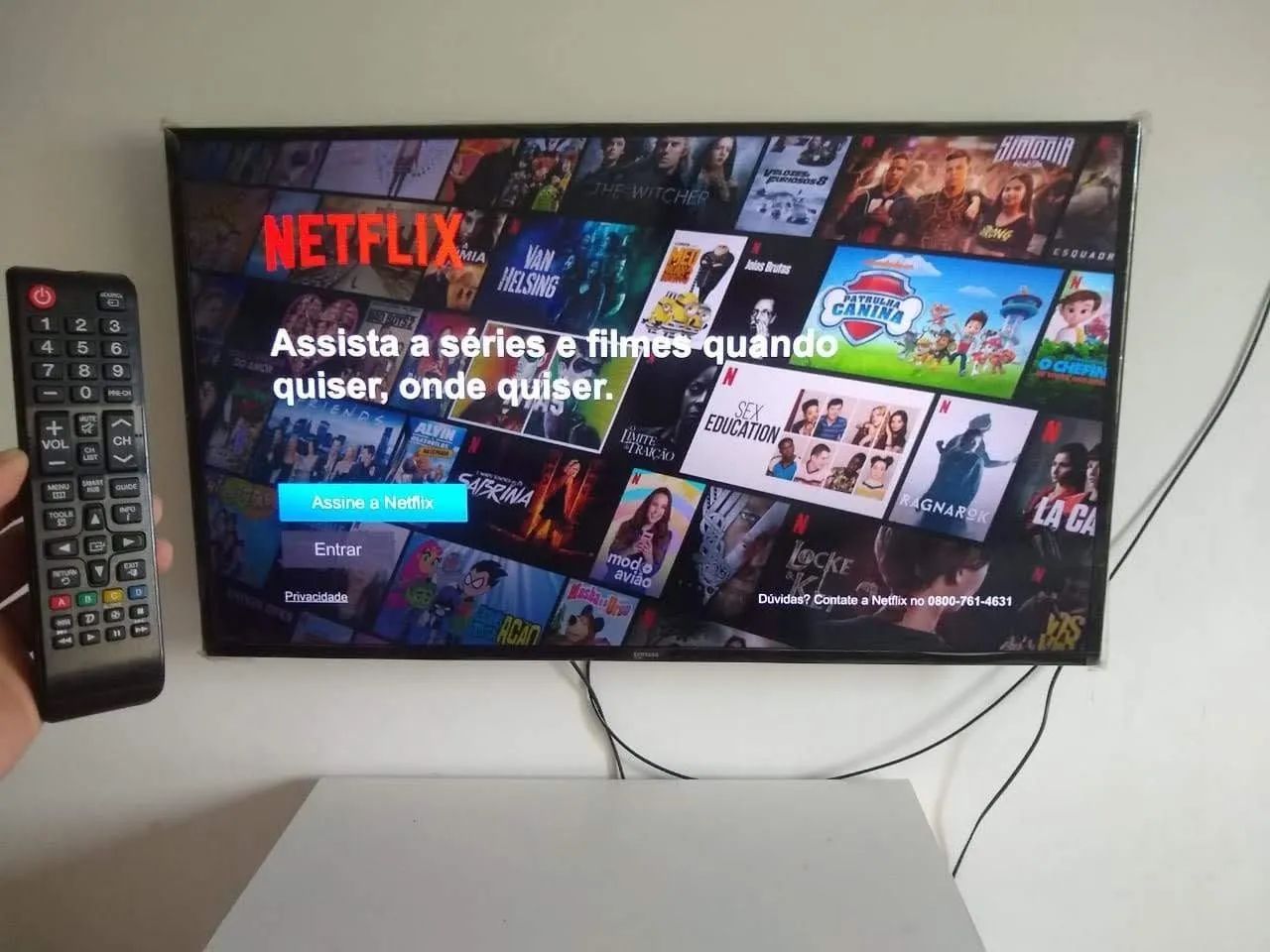 Tv smart Samsung de 43 polegadas  - Foto 4