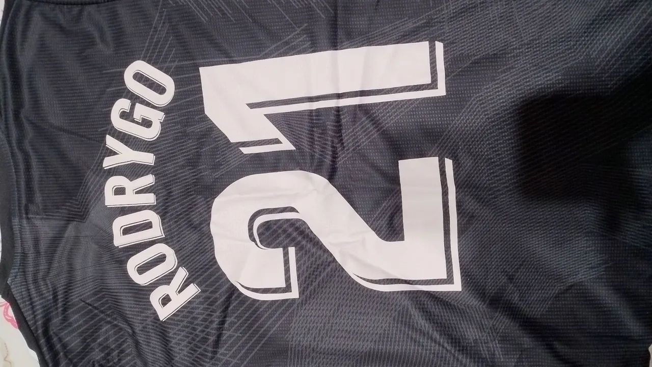 Camisa real Madrid preta y3 - Foto 2