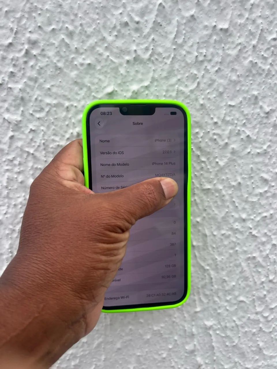 iPhone 14plus impecável tudo feito  - Foto 5