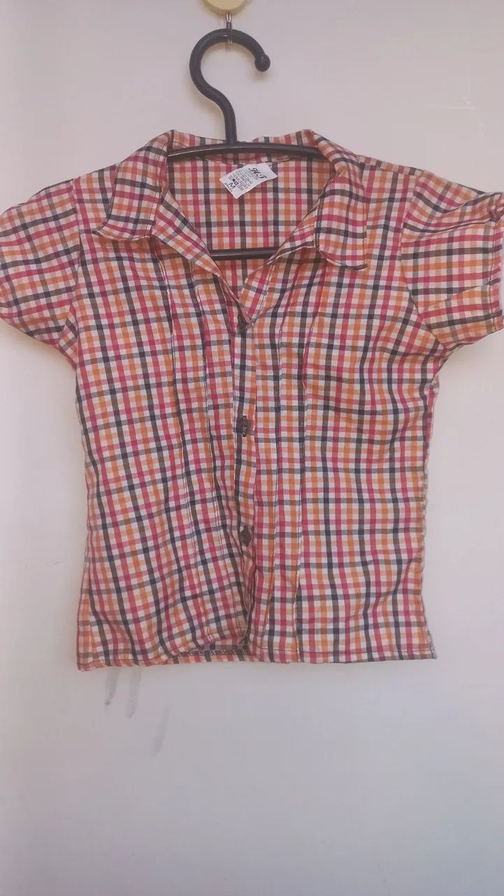 Camisa xadrez infantil  - Foto 4