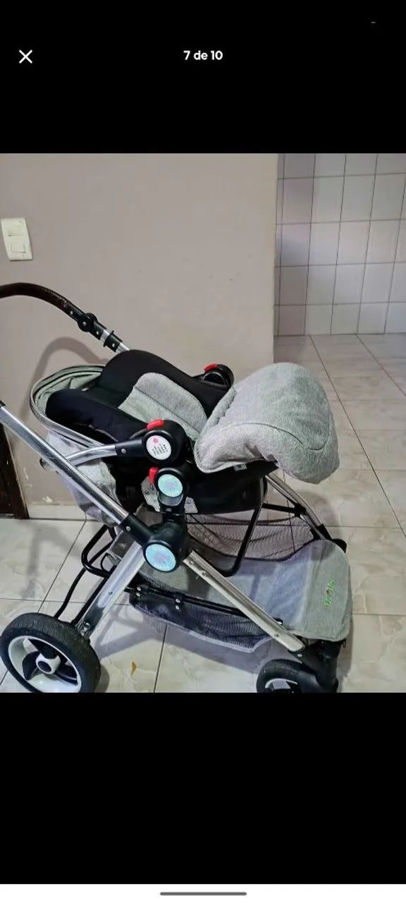 Carrinho de bebê 2 em 1 - Foto 2
