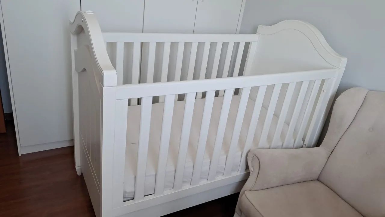 Berço Paris estilo colonial para bebe e criança  - Foto 2