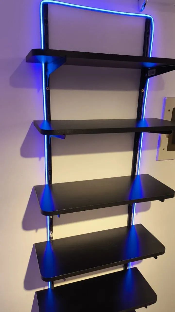 Prateleira Móvel  com 8 Prateleiras Sem Leds - Foto 2