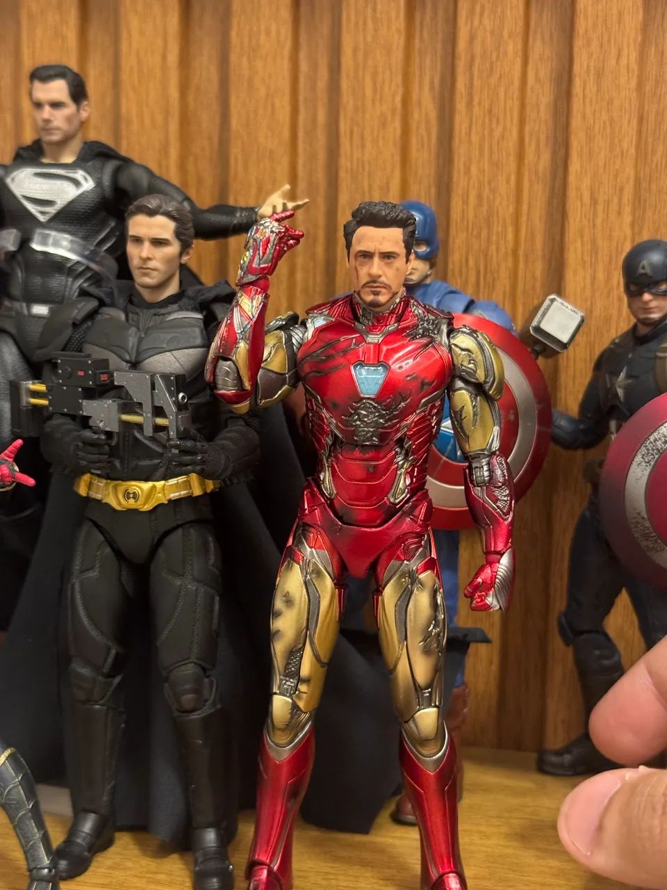 Iron man Mafex battle damage  - Foto 4