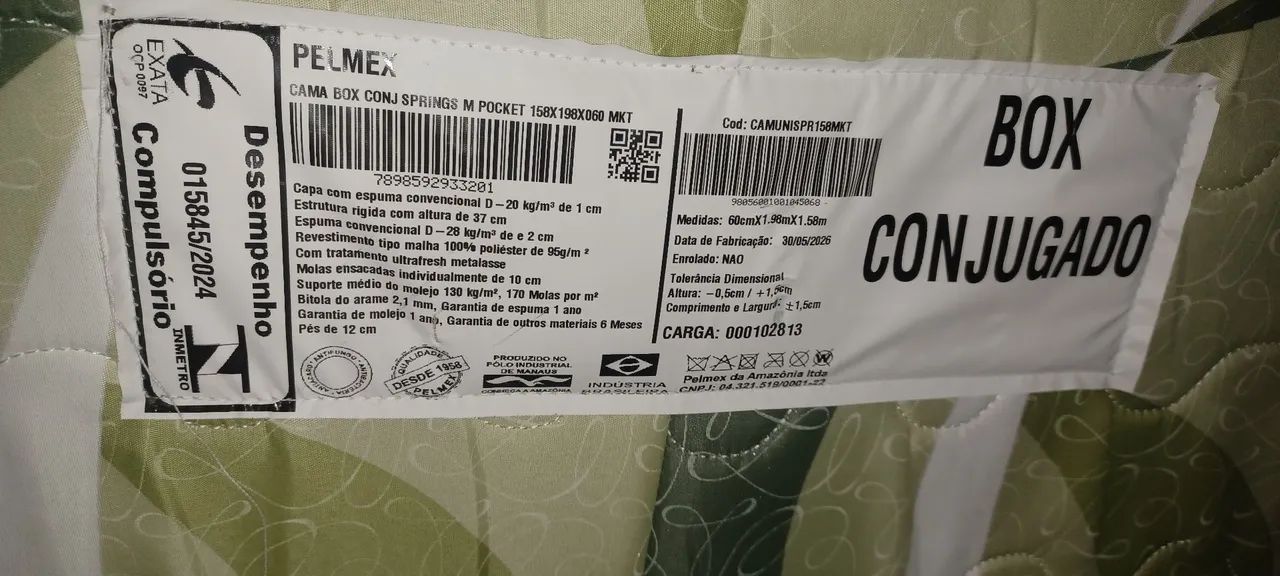 Cama box Queen pelmex  - Foto 5