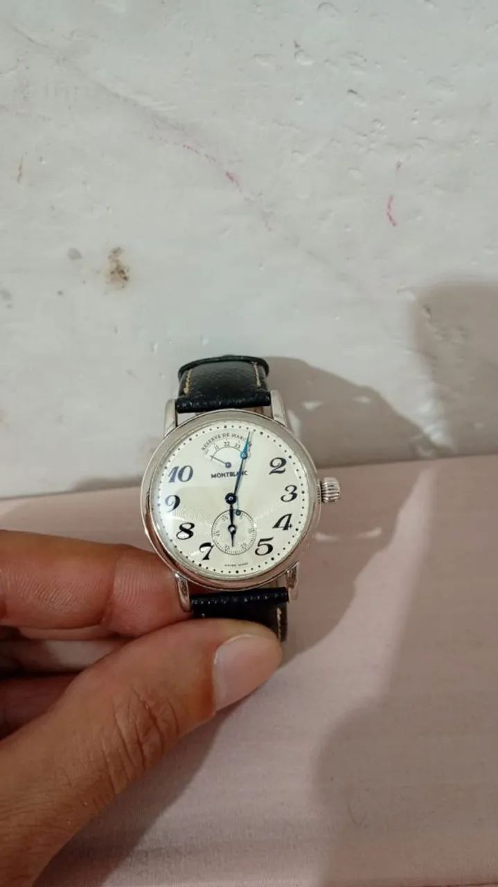 Vendo relógio montblanc original executivo  - Foto 2