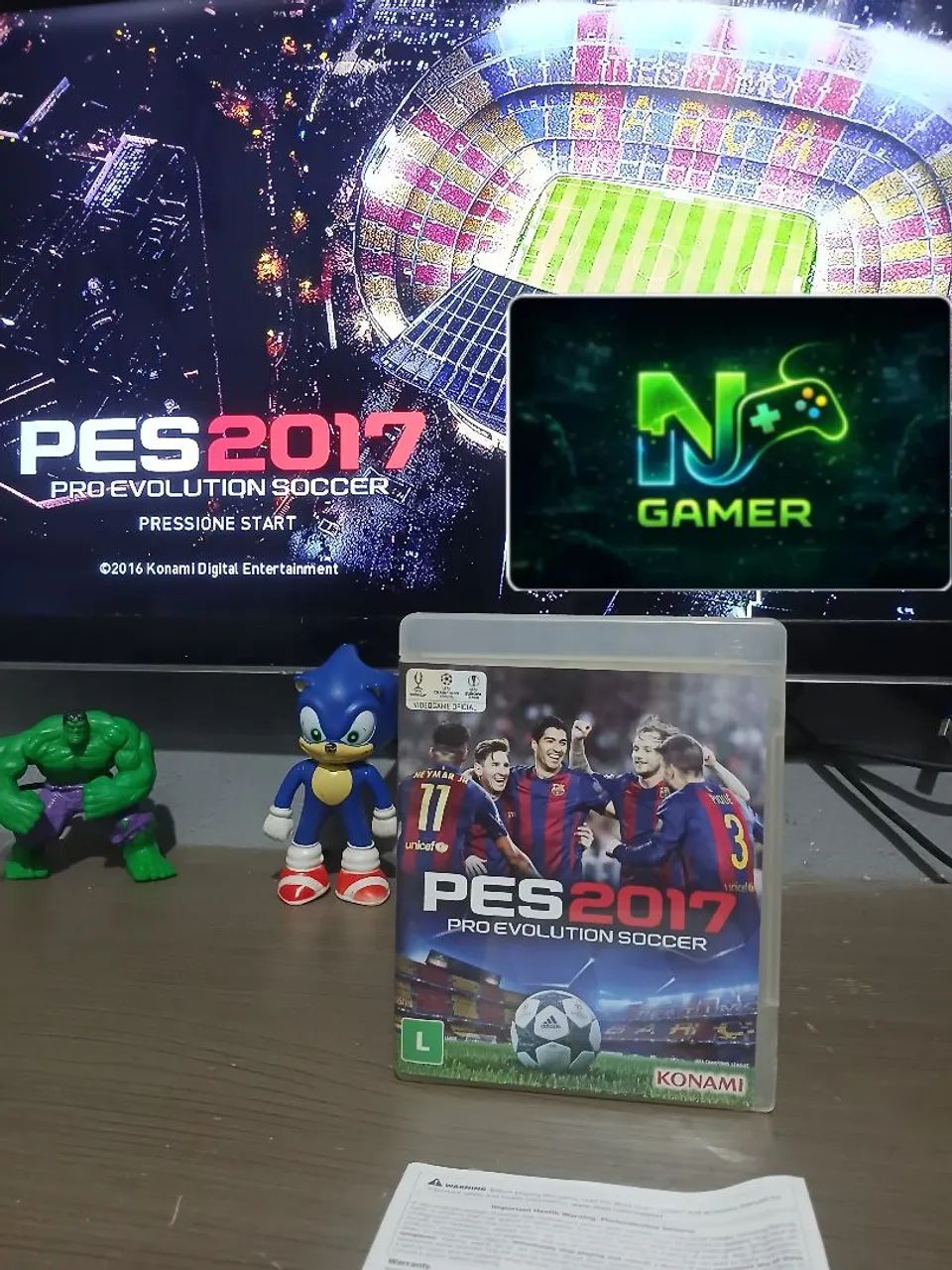 PES 2017 XBOX 360 ORIGINAL 