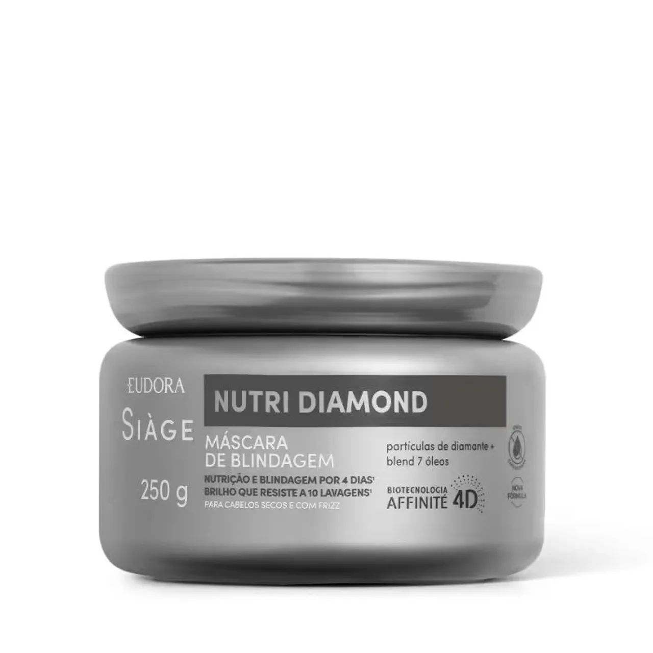 Máscara de Blindagem Capilar Siàge Nutri Diamond  - Foto 3