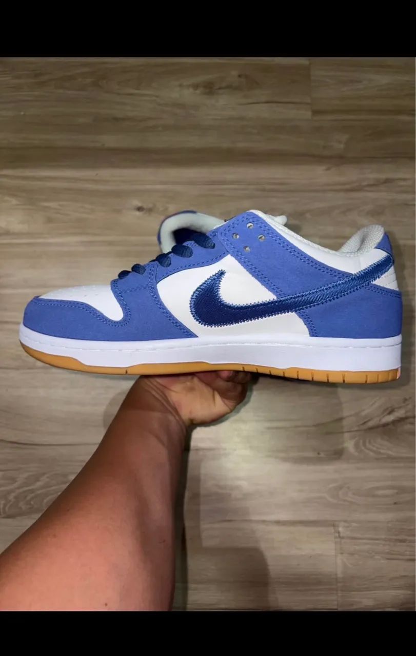 Tênis Nike SB Dunk Low pro dodgers  - Foto 3