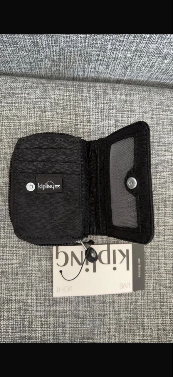 Carteira Kipling Python Embossed