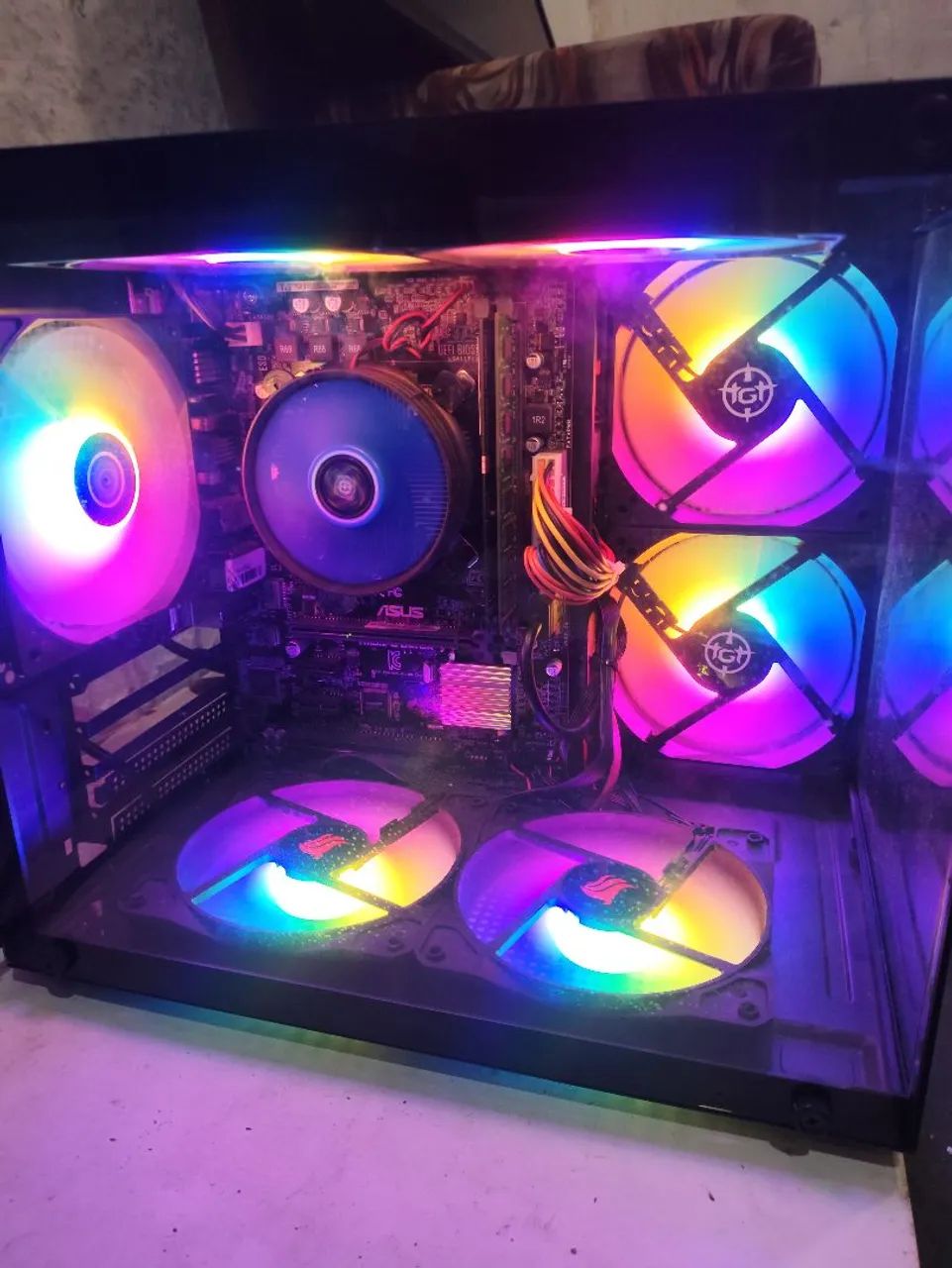 ? CPU GAMER RGB - GABINETE AQUÁRIO ? - Foto 2