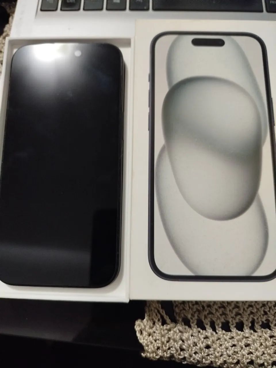 iPhone 15 Preto 256 GB