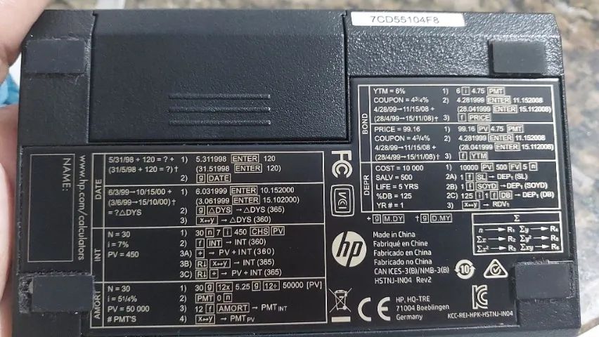 CALCULADORA HP 12C - Foto 4