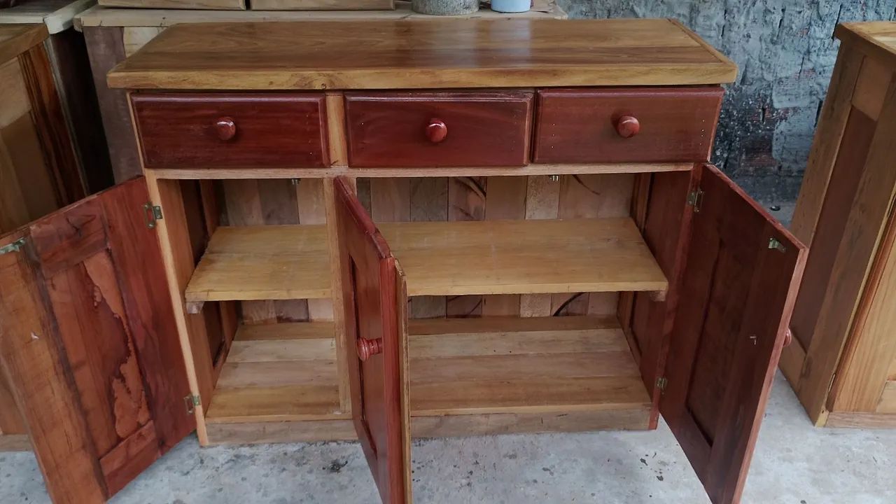 BALCÃO DE COZINHA DE 3 PORTAS  - Foto 4