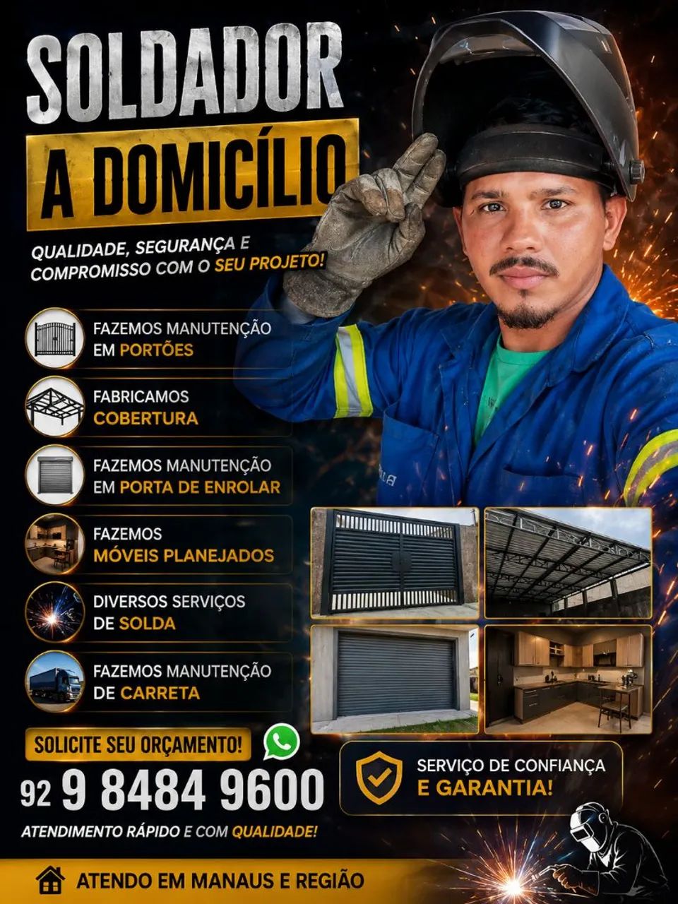Soldador a domicílio