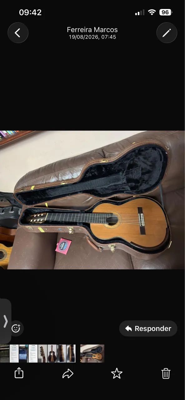 Violão luthier Agostinho Cardoso - Foto 5