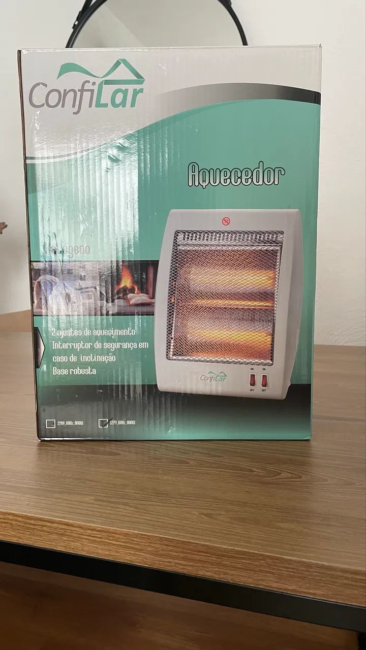 Aquecedor Halógeno Elétrico - Confilar