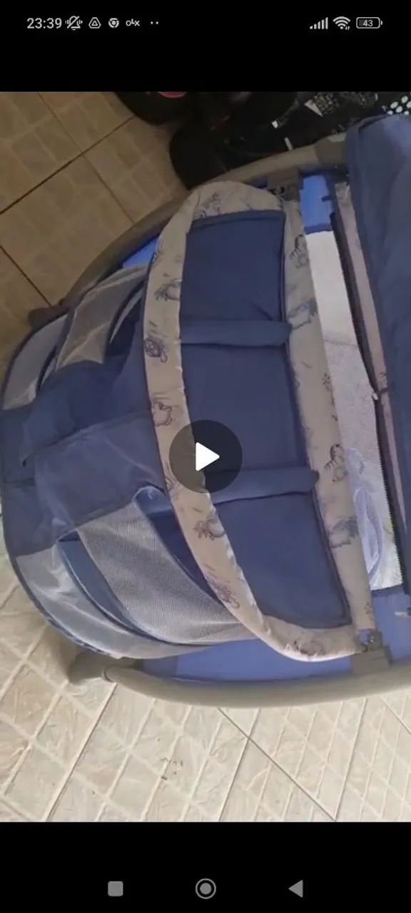 Complete Portable Crib (Mini Crib)